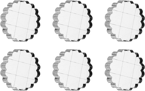 Acryl stempelblock 6pcs - 1.4",
