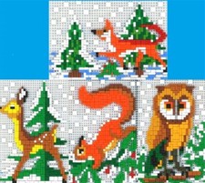 Mini Stecksystem Waldtiere im