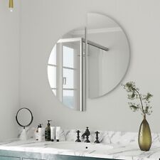 Halbkreis Spiegel Badspiegel Schminkspiegel Wandspiegel Wohnzimmer halb Rund