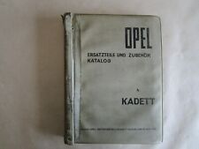 Opel Kadett A B Ersatzteile Katalog Ersatzteilkatalog Teilekatalog Zubehör orig.