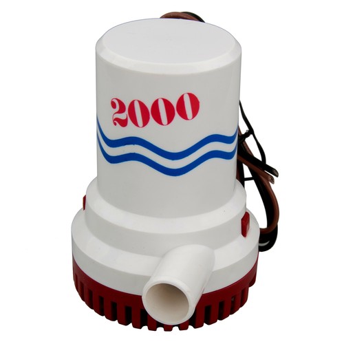 12v 2000 gph bilgenpumpe boote - gph,