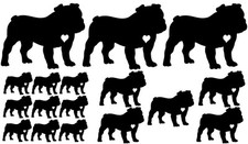 18x Auto Aufkleber Englische