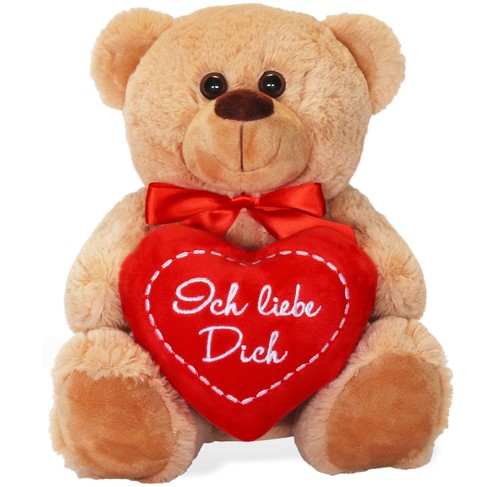 Teddybär mit herz ich - mit, liebe