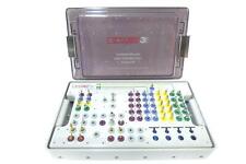 Biomet 3i Tapered Implant Quad Shaping Drill Surgical Kit - Chirurgie Kassette