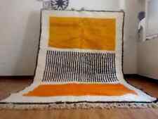 Marokkanischer handgeknüpfter Teppich, Beni Ourain Stil Marokko Wolle Berber ...