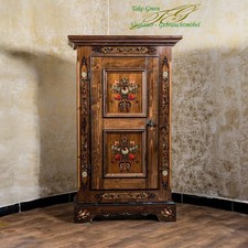 Voglauer Wäscheschrank Braun Antik Anno 1800 Bauernschrank Landhausstil Bemalt