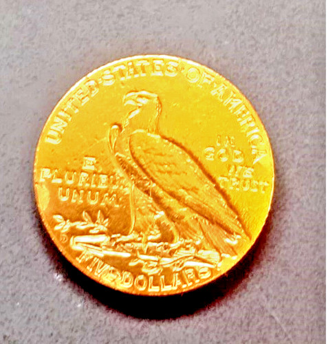 Dollar gold münze indianer - 5,
