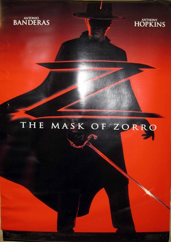 The mask zorro banner - of,
