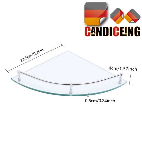 Eckregal satiniert 23cm - eckregal,