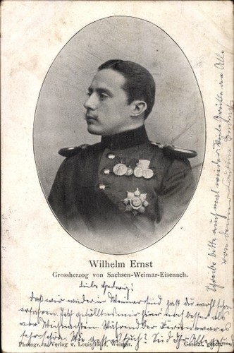 Wilhelm ernst großherzog - wilhelm, ernst,