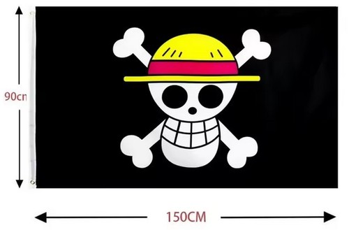 One piece piraten flagge - one,