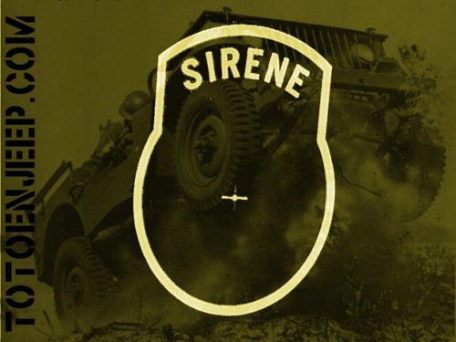 Steuerplakette sirene fr - bp,