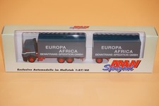AWM Spur H0 70122 Mercedes Benz Hängerzug-Sattelzug Benntrans Spedition