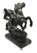 Große Bronze Skulptur - Hl