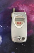 Vintage Handy Sharp GX10 Klapp Tasten Handy Silber Grau Ungeprüft Händler