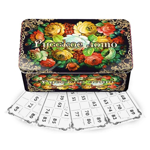 Russisches lotto loto bingo - russisches,