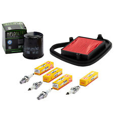 Set für Honda VT 600 C Shadow PC21 1988-97 Wartung Luftfilter Ölfilter Zündkerze