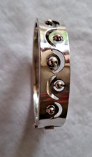 Vintage Silber 925 A*D Andreas Daub massiver Armreif Ø innen ca. 53x63 mm