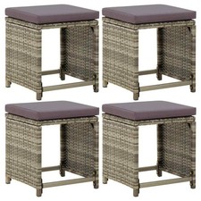 Gartenhocker mit kissen - gartenhocker,