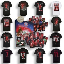 FC Bayern München Adventskalender mit 10 Euro Gutschein + Spieler T-Shirt ! FCB