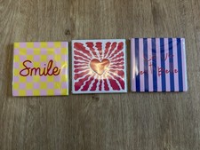 3er Set dekoration Untersetzer