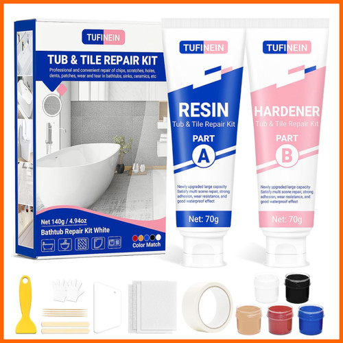 Badewannen reparaturset weiß - reparaturset,