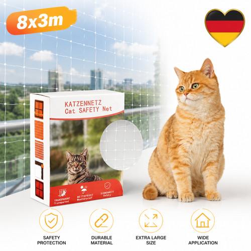 Katzennetz balkonschutznetz - katzennetz,