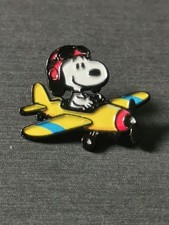 SNOOPY AVIATEUR AVION Pin