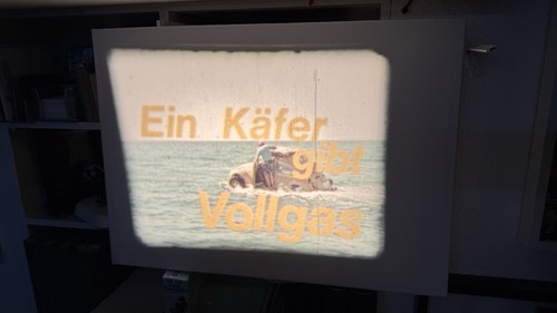 Ein käfer gibt vollgas mm - gibt,