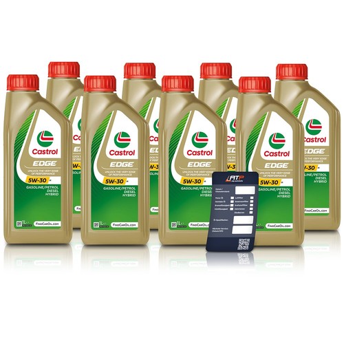 Liter castrol edge - 8x, l
