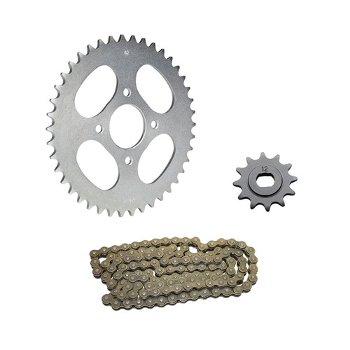 Ritzel 12z kettenrad - +, silber