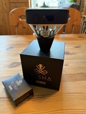 VISHA | Nilah E-Wasserpfeifenkopf Schwarz Mit Ersatzcoils OVP