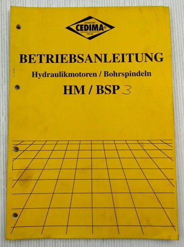 Cedima bsp hydraulikmotoren - bsp,