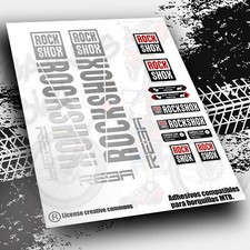 GABELAUFKLEBER  Rock Shox