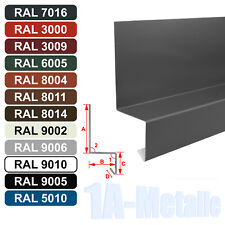 Tropfblech Stahl Verzinkt Dachblech Dachprofil Tropfkante RAL Farben Tropf 21