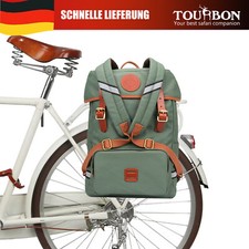 TOURBON Canvas-Fahrradtasche