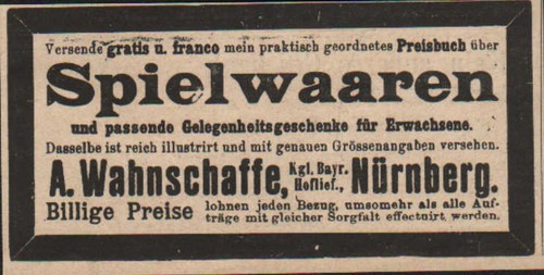 Nürnberg werbung 1900 - nÜrnberg,, a