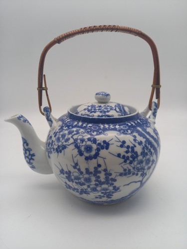 Teekanne kirschblüte blau - teekanne,