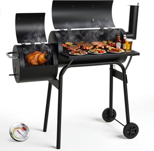 Holzkohlegrill grillwagen mit - holzkohlegrill,