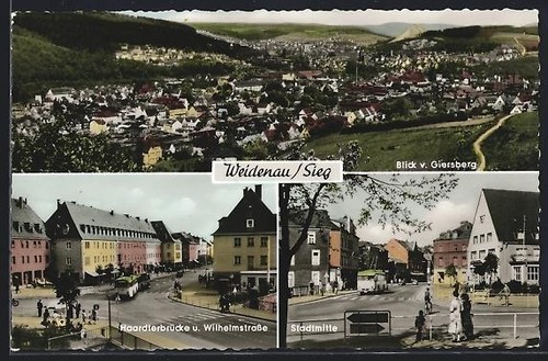 Weidenau sieg ortsansicht - weidenau, /sieg,