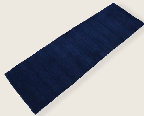 Blau brücke 100 - wolle, 75x240