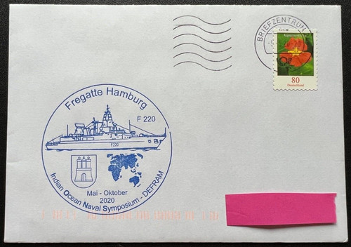Brief fregatte hamburg - fregatte,