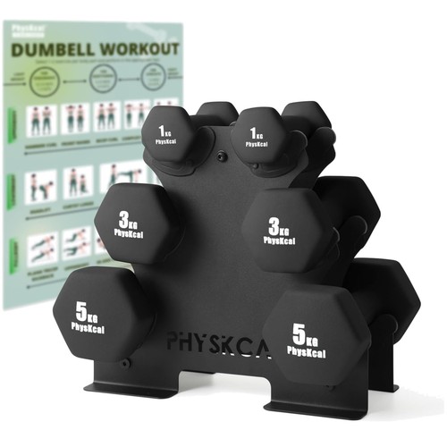 Kurzhantel set teilig - kurzhantel-set, 6-teilig