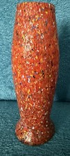 Vintage Kunst Glas Spritz Vase