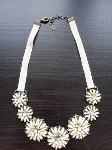 Halskette damen blumen gelb - blumen,