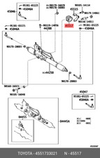 Genuine OE steering rack