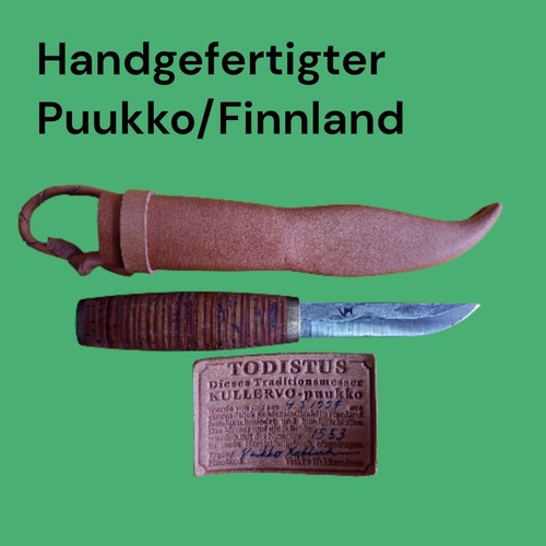 Handgefertigter puukko aus - handgefertigter,