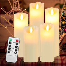 5er LED Kerzen Kerze Außen