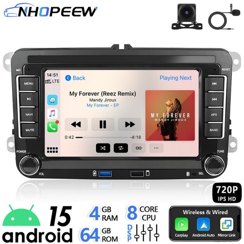 Kam 64g carplay autoradio - 4+64g,