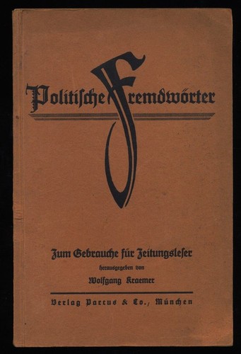 Politische fremdwörter zum - politische,